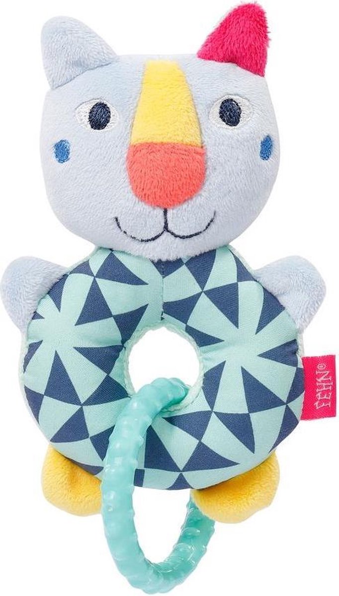 Fehn Activiteitenspeeltje Color Friends Kat Junior 13 Cm Pluche