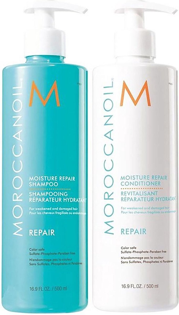 Moroccanoil - Moisture Repair - Shampoo & Conditioner DUO Set - 2x 500 ml
