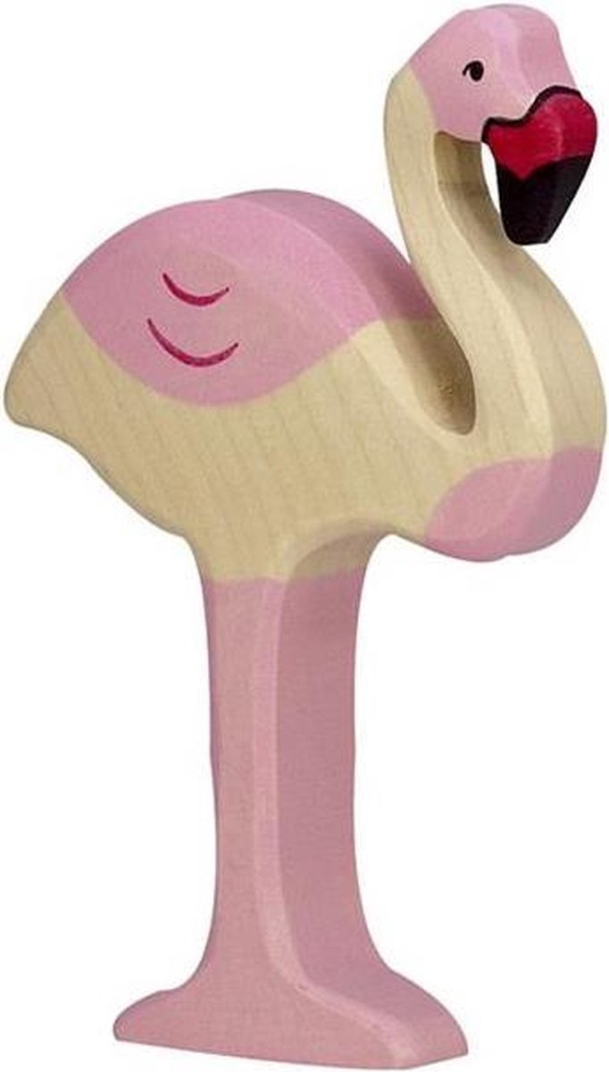 Holztiger Houten Flamingo