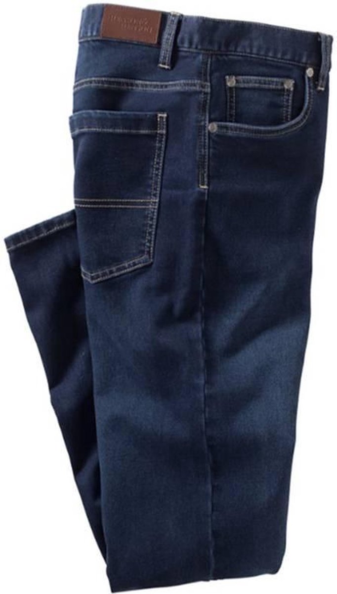 Herenjeans van stretchdenim blauw maat 50