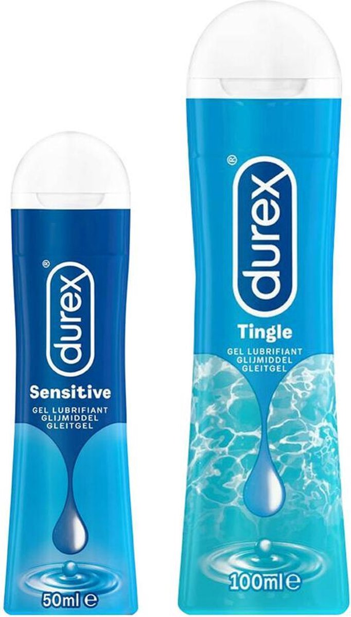 Durex Glijmiddel Sensitive en Tingle Pakket