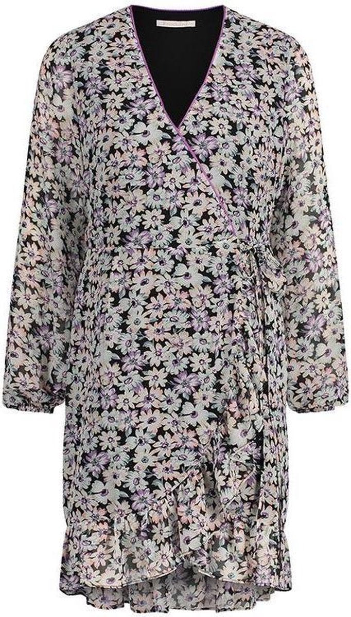 Freebird Rosy Flower Jurk Lila  dames maat XL