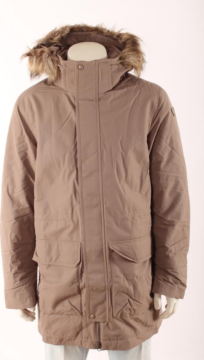 Icepeak jas "Abington" - Heren - Beige / Bruin - Maat 58