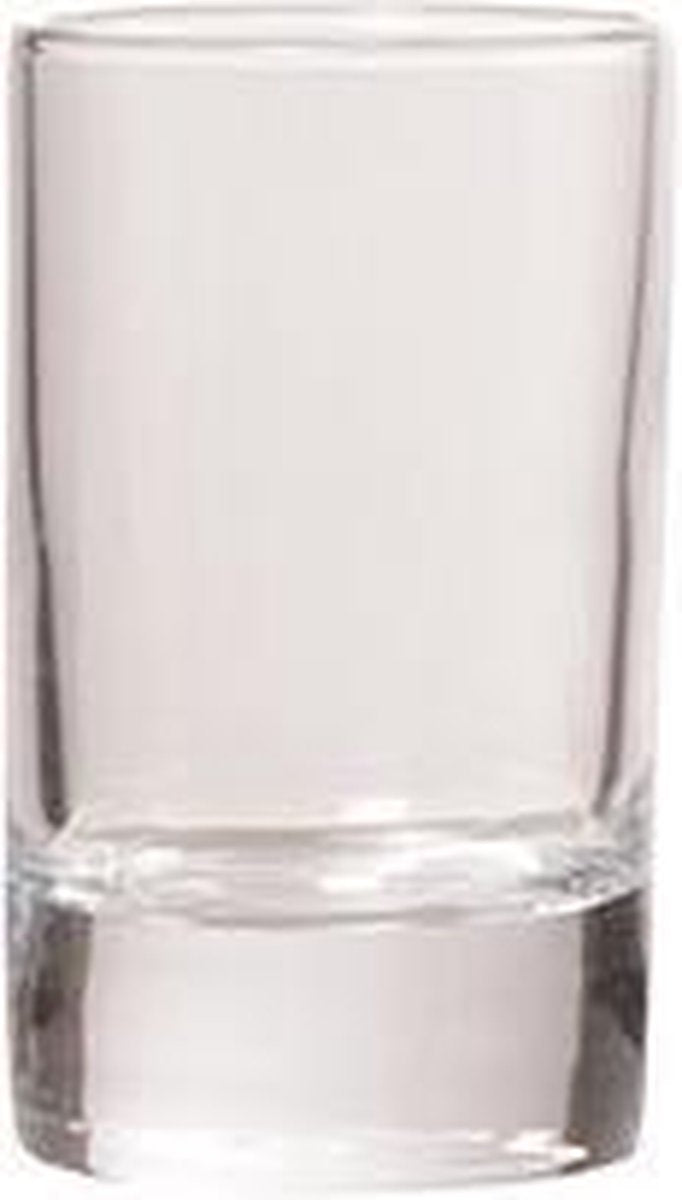 Islande tubo Tumbler set - Waterglazen - Drinkglazen - Luxe Whiskeyglazen - 10cl - 6 stuks