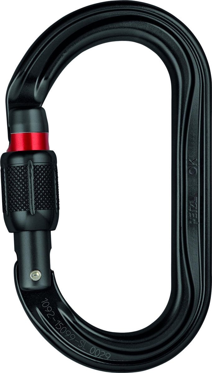 PETZL OK – SREW LOCK Zwart