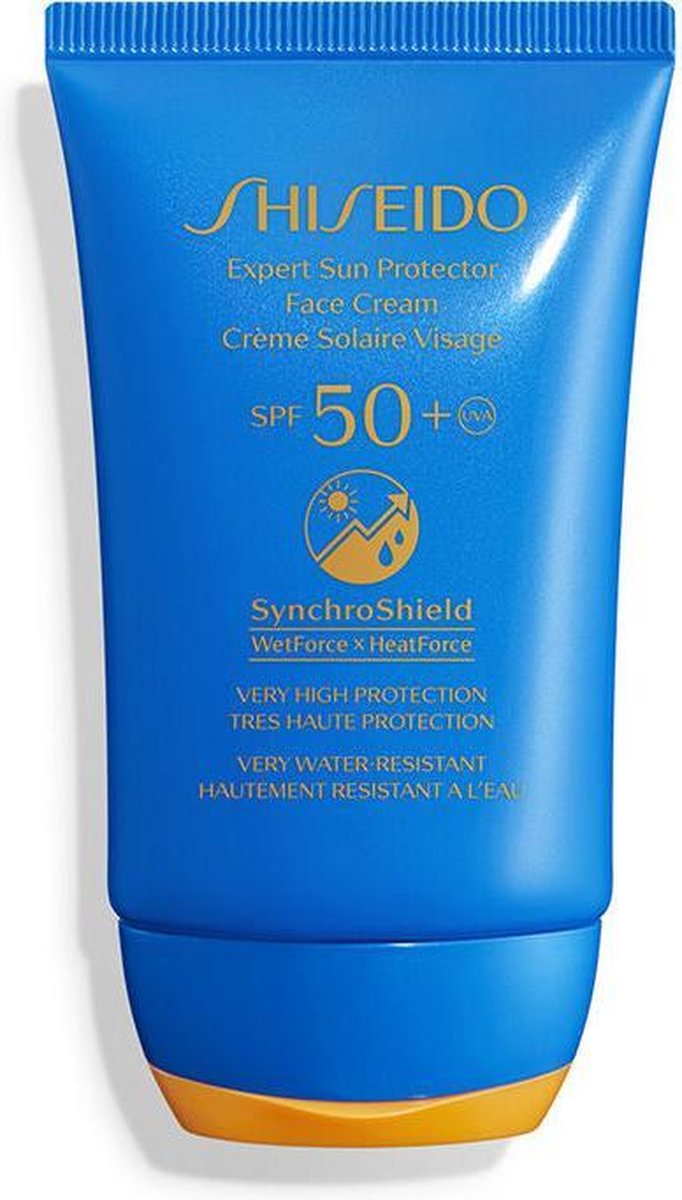 Shiseido Expert Sun Protector Face Cream SPF50+ zonnebrandcrème Gezicht 50 ml