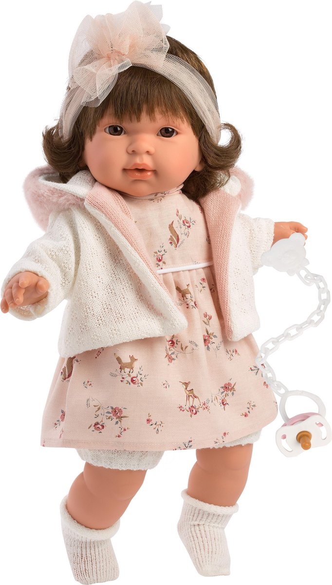 Llorens pop Pippa 42 cm softbody met kleding en geluid