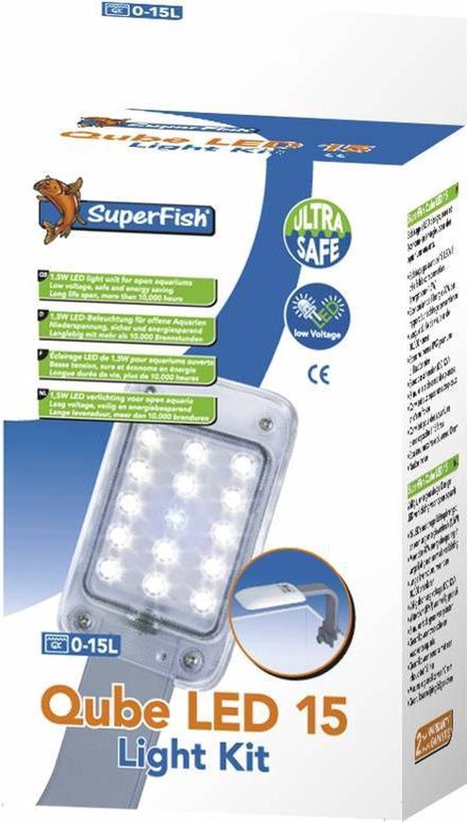 SuperFish QUBE LED 15