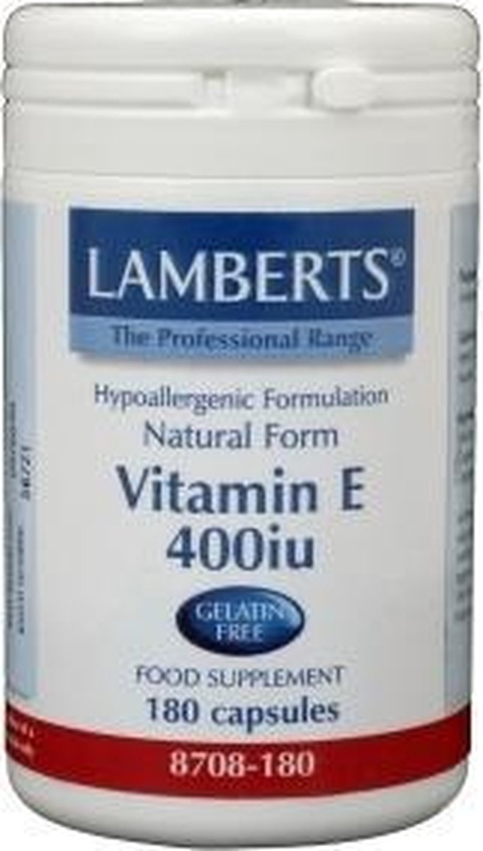Lamberts Vitamine e 400ie natuurlijk