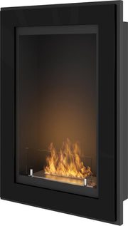 Bio ethanol haard - met glasplaat - 55-79 cm - sfeerhaard -BRANDTIJD 2