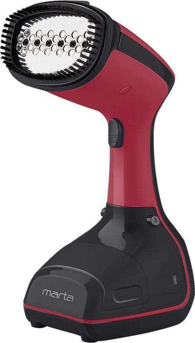 MARTA MT-1176 hand kleding stoomreiniger|1000W|burgundy garnet