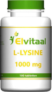 Elvitaal L Lysine 1000Mg - 100Tb