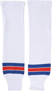 IJshockey sokken New York Rangers wit/rood/blauw maat Junior
