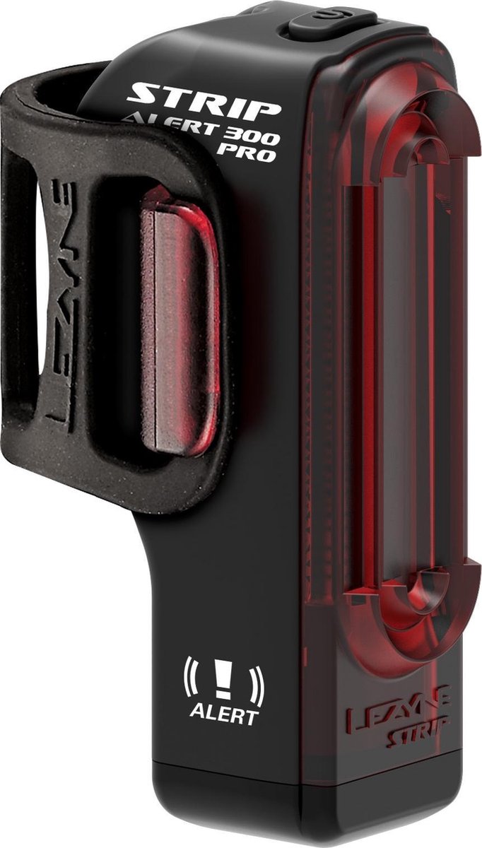 LEZYNE Strip Pro Alert Drive Rear Fiets achterlicht - 300 Lumen - Black/Zwart