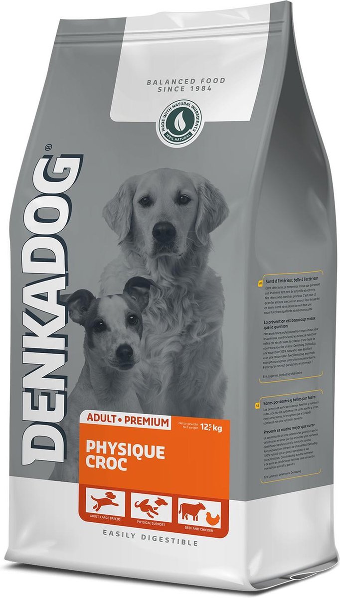 Denkadog Physique Croc Hondenvoer - 12.5kg