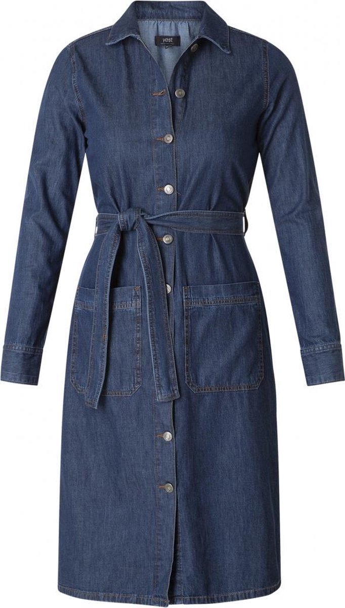 YEST Aafke  - Dark Blue Denim - maat 36