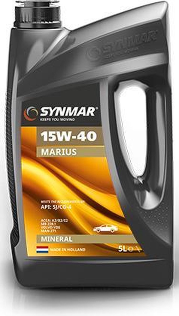 Synmar Marius Mineraal 15W-40 - Motorolie