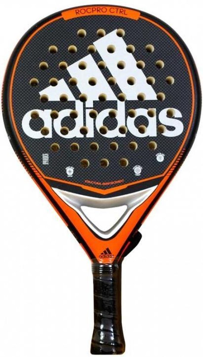 Adidas RocPro Ctrl Padel Racket - Orange