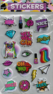 Stickers - Puffy - Stoere Meiden stickers