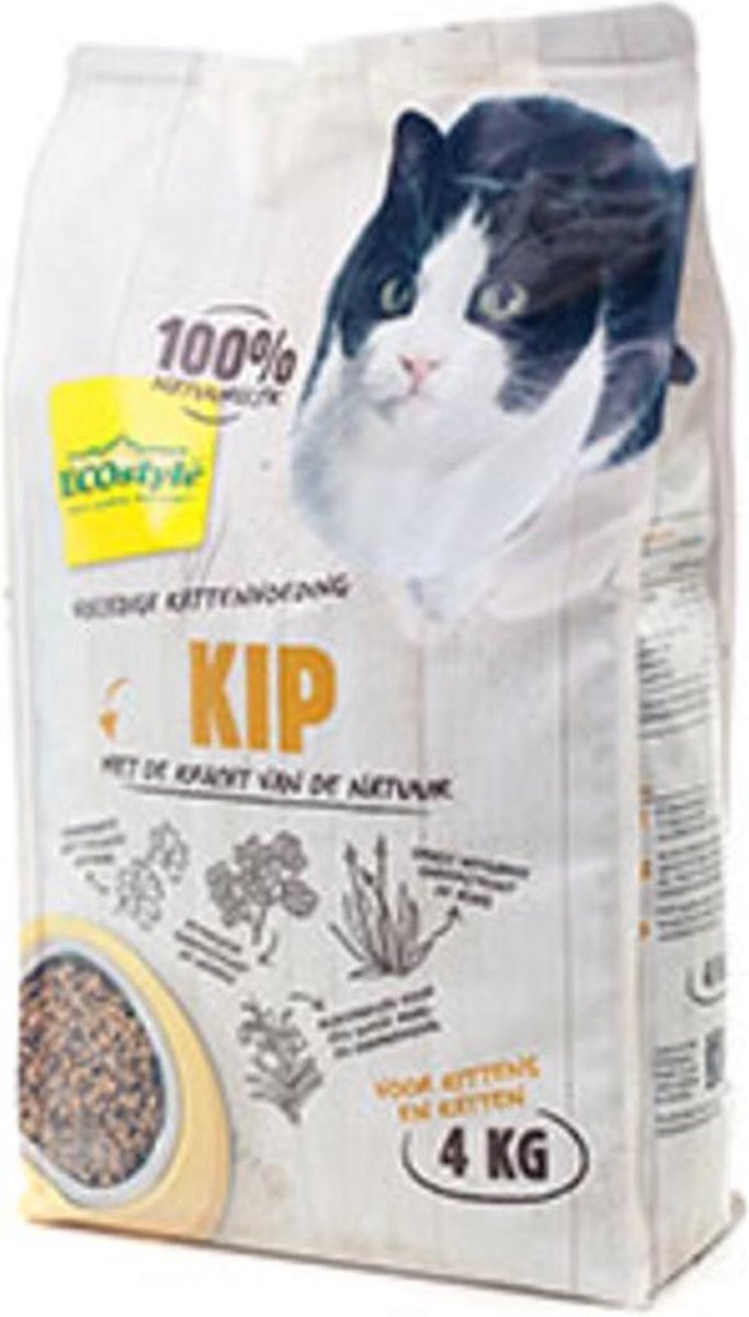 Ecostyle Vitaalcompleet - Kip - Kattenvoer - 4 kg