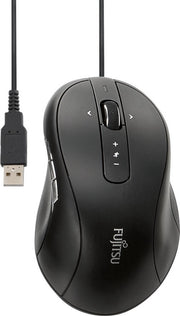 Fujitsu M520 muis Ambidextrous USB Type-A Optisch 1000 DPI