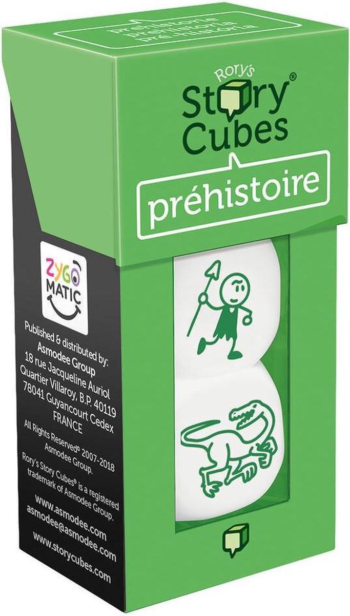 Asmodee Rory's Story Cubes Prehistoria - EN/ES/FR/NL