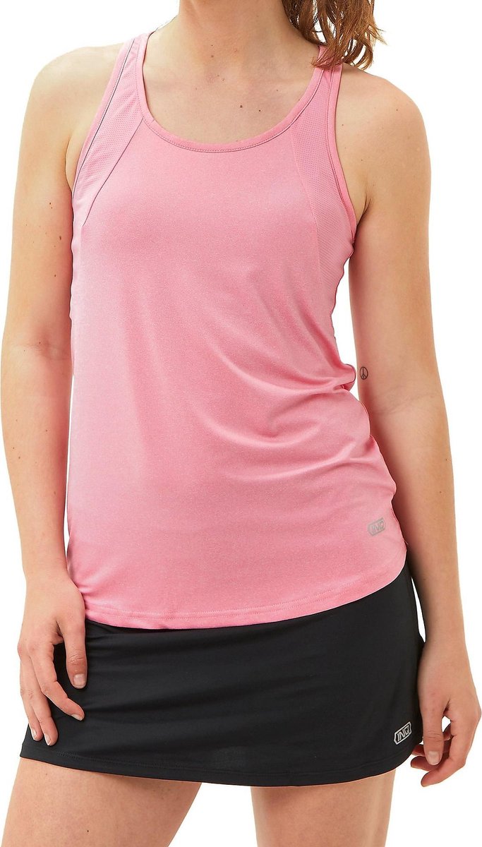 Inq Arah Melange Hardloopshirt / Mouwloos - Roze Dames - Maat M