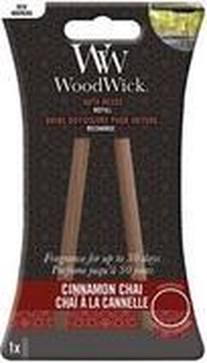 WoodWick Auto Reeds - Refill - Cinnamon Chai