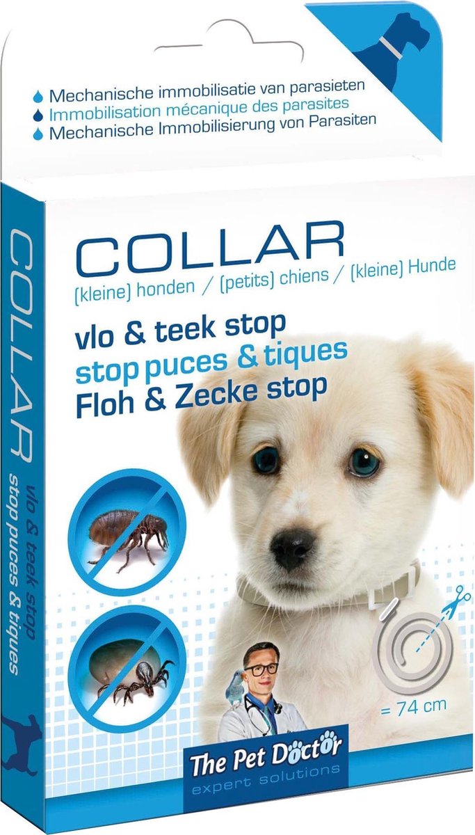 Bsi Teken- En Vlooienbestrijding Halsband Hond 74 Cm