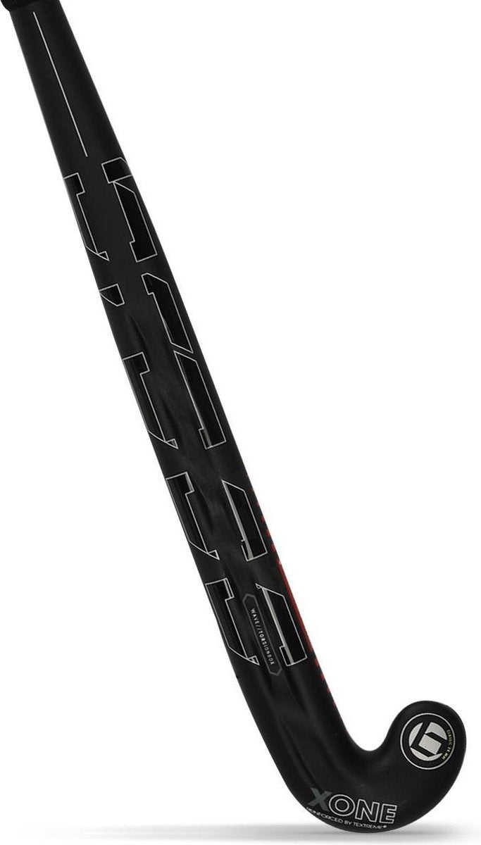 Brabo TeXtreme X-1 LTD Junior Hockeystick - Sticks  - zwart - 34 inch