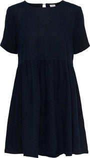 Jdysay S/s Linen Dress Wvn 15226319 Sky Captain