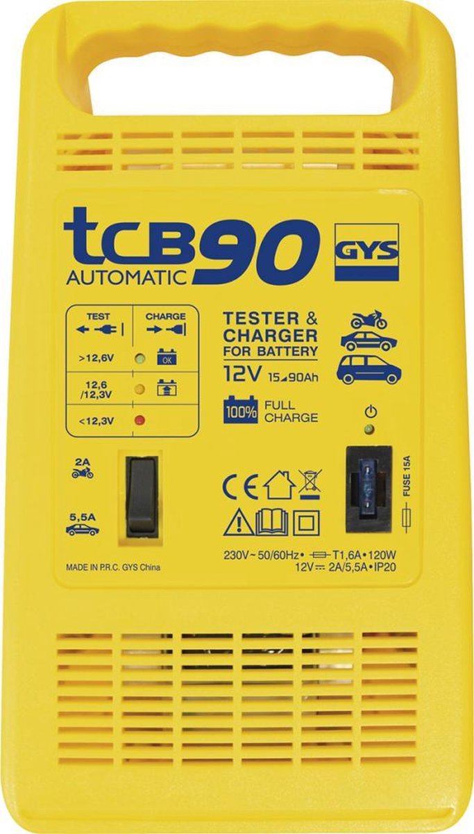 Gys automatische acculader TBC 90
