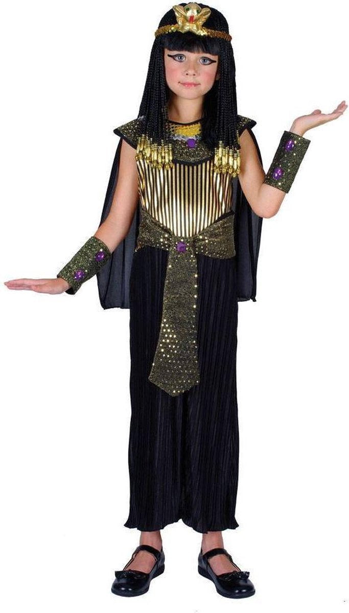 E-Carnavalskleding.nl: 128cm - e-Carnavalskleding.nl Koningin Cleopatra jurk voor meiden