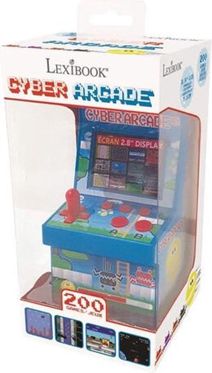 Console Cyber Arcade 200 Games Lexibook LCD 2