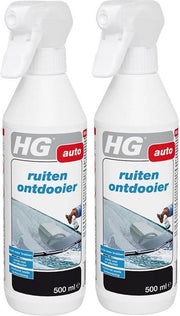 Hg ruitenontdooier 500 ml - 2 Stuks !