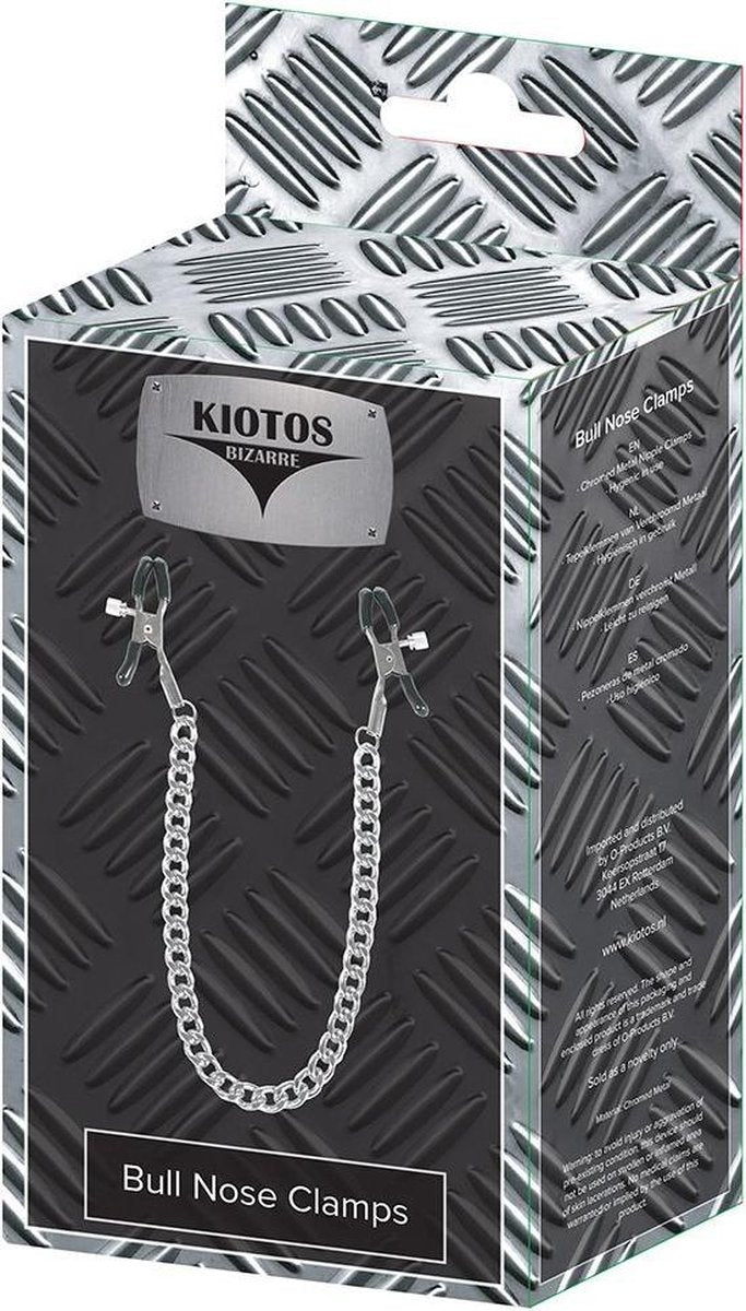 Kiotos Verstelbare Alligator Tepelklemmen aan ketting