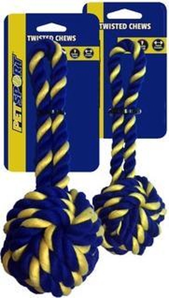 Braided Cotton Rope 28 cm Monkey Fist Large