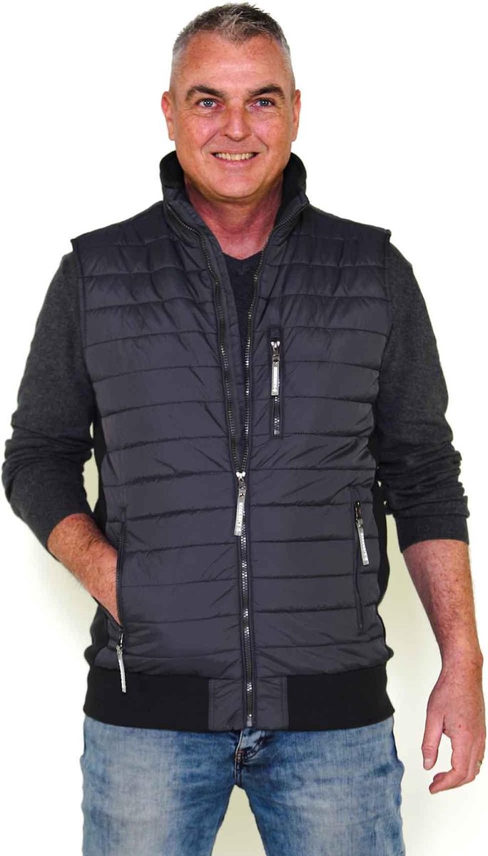 BJØRNSON Bodywarmer 4 seizoenen Heren Grijs - Maat 3XL - ALEC
