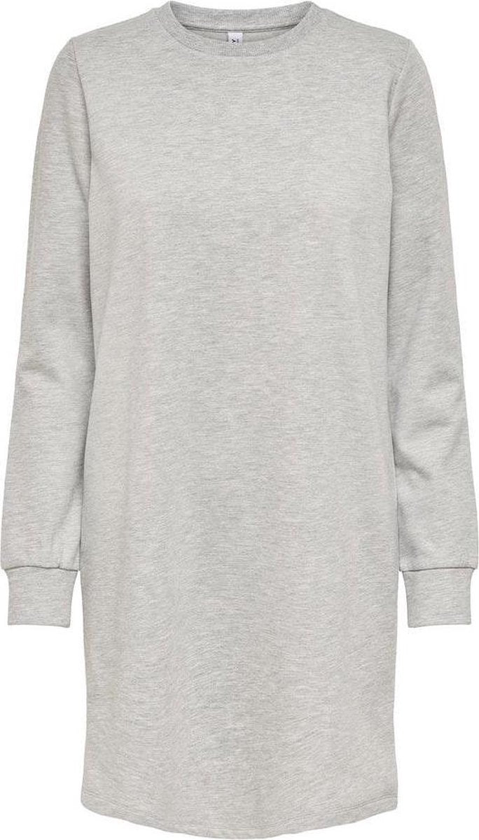 Onldreamer Life Crew Neck Dress Swt 15246094 Light Grey Melange