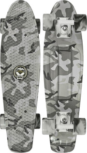 Skateboard Penny Board Volwassenen/Kinderen/Jongens/Meisjes  - Choke - Juicy Susi Camo Winter 57 cm - 22.5 inch - Polypropeen