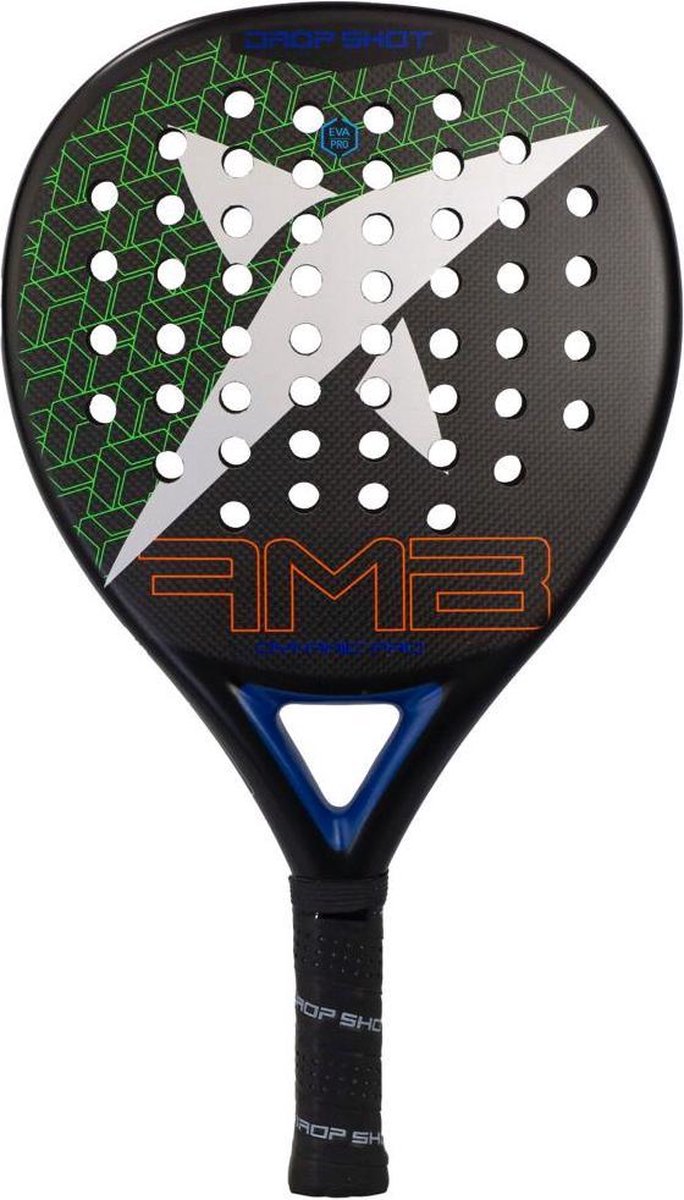 Drop Shot padelracket - DSI Dynamic Pro  - zwart/blauw