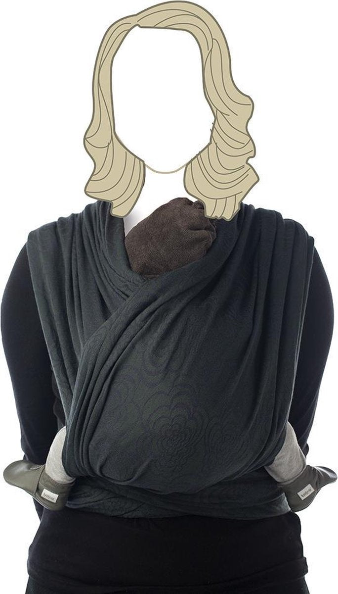 Babylonia BB SLEN Draagdoek Baby - 260 cm - Moonshadow