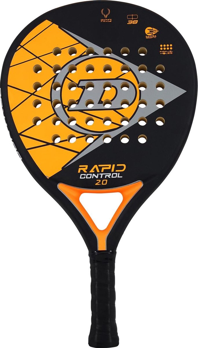 Dunlop PadelracketAlle - zwart/oranje/grijs