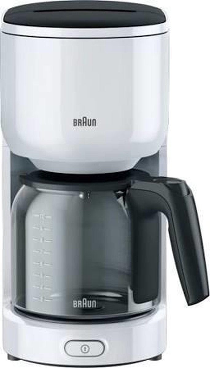 Braun PurEase KF 3120 WH - filter-koffiezetapparaat - Wit
