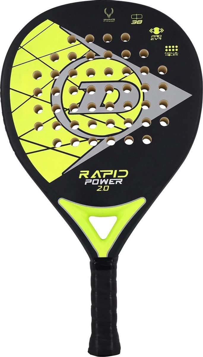 Dunlop  RAPID POWER 2.0 - Padelracket - rood