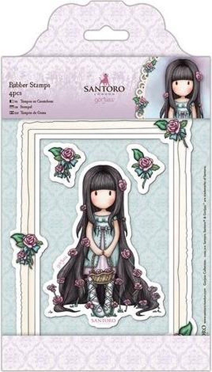 Rubber  Stempels- Santoro - Rosie