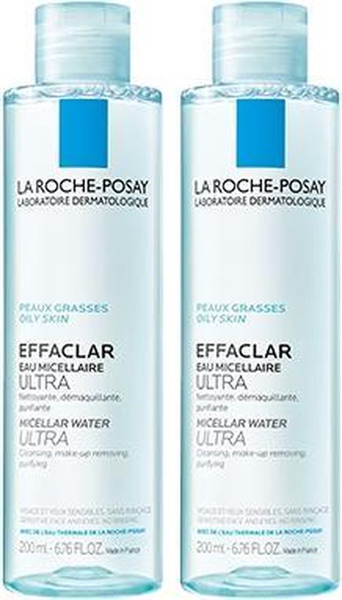 La Roche-Posay Effaclar Micellair Water - 2x200ml