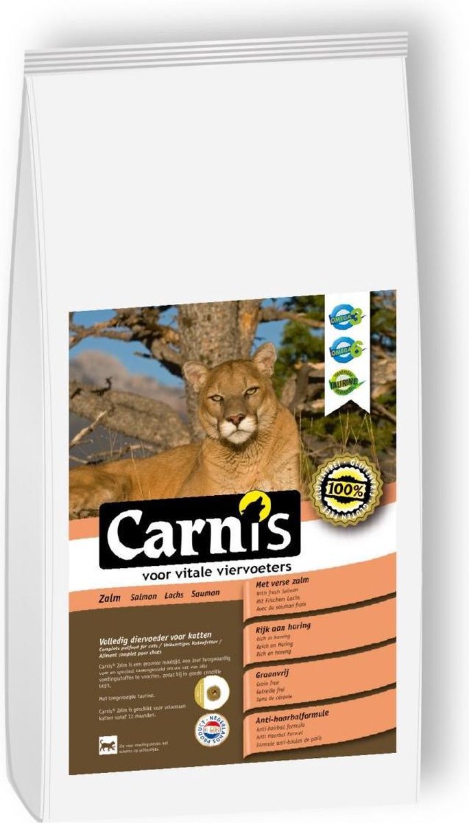 Carnis kattenvoer Zalm 4 kg -  - 80009424