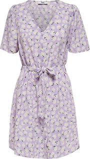 ONLY Dina Dames Jurk - Maat S