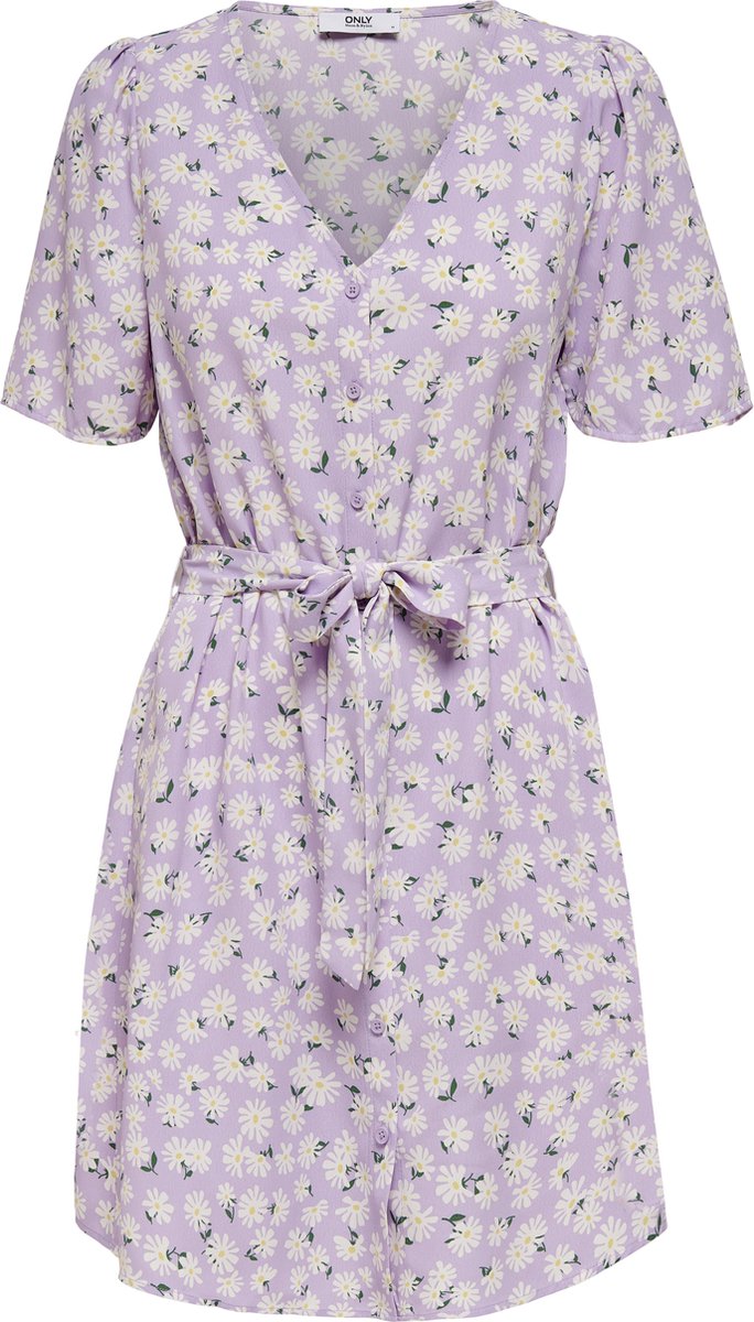 ONLY Dina Dames Jurk - Maat S